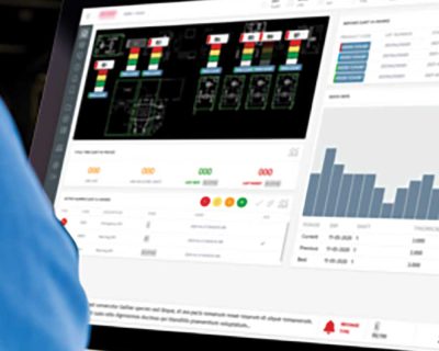 Un’unica dashboard per 3 linee e 120 stazioni: OEE e tracciabilità in tempo reale.