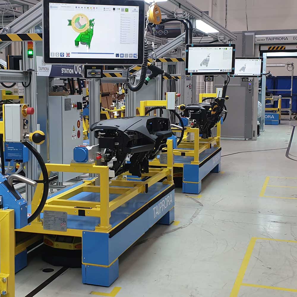 Zero errori, tracciabilità completa: assemblaggio e controllo fine-linea cruscotti, ripensati da zero.