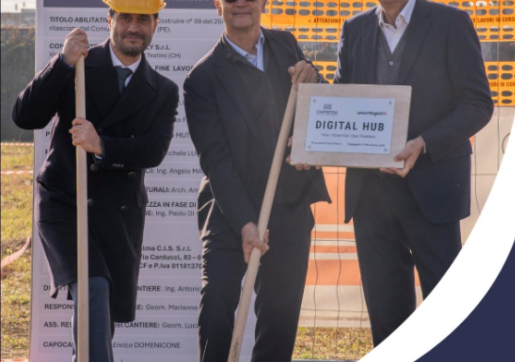 Posata la prima pietra del nuovo DIGITAL HUB in Abruzzo